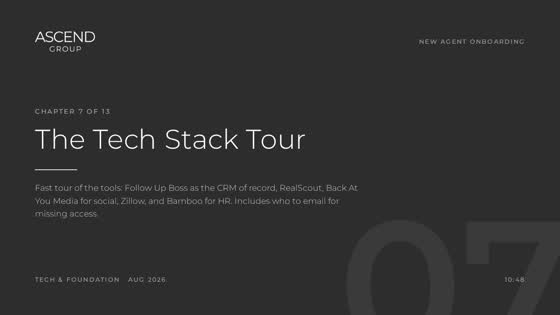 Chapter 7 — The Tech Stack Tour